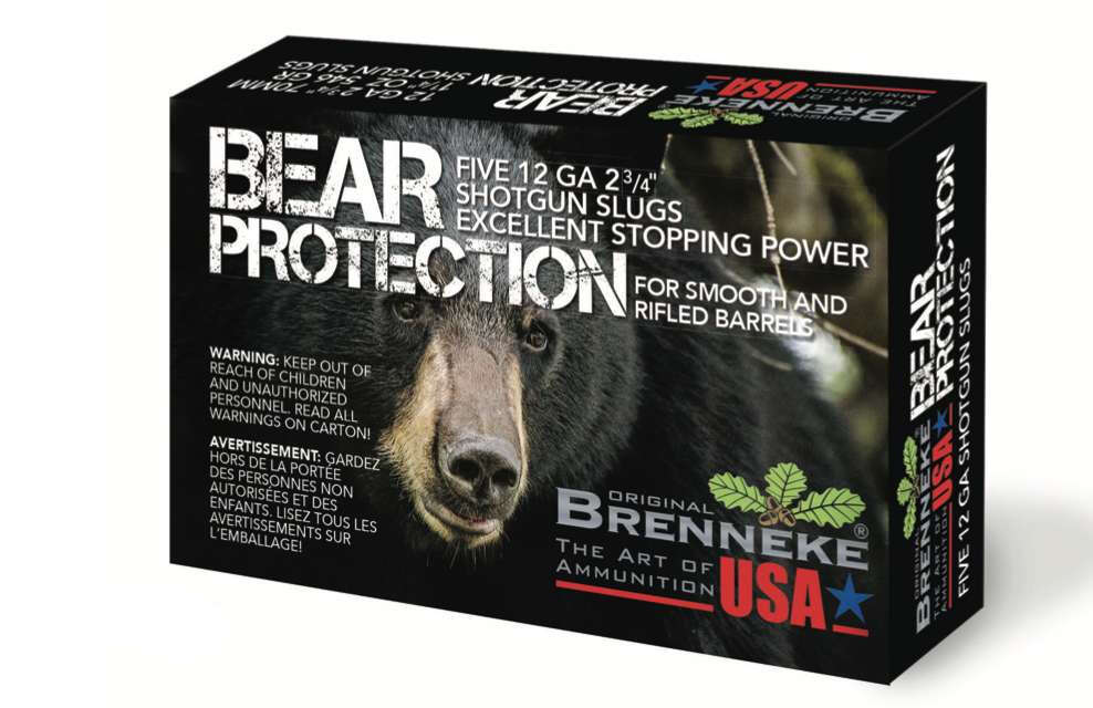 Ammunition Brenneke USA 1 1/4 oz 12Gauge BR SL122BP    BEAR PROT     12 2.75 SLUG 11/4 5/50 • Model: 1 1/4 oz